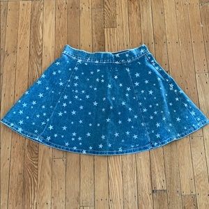 Fun jean skirt!